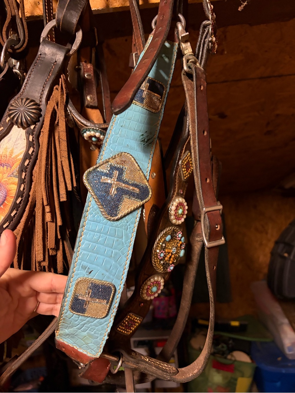 Black dog original custom tack set